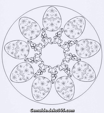 mandala malvorlagen zu ostern 174 malvorlagen ostern